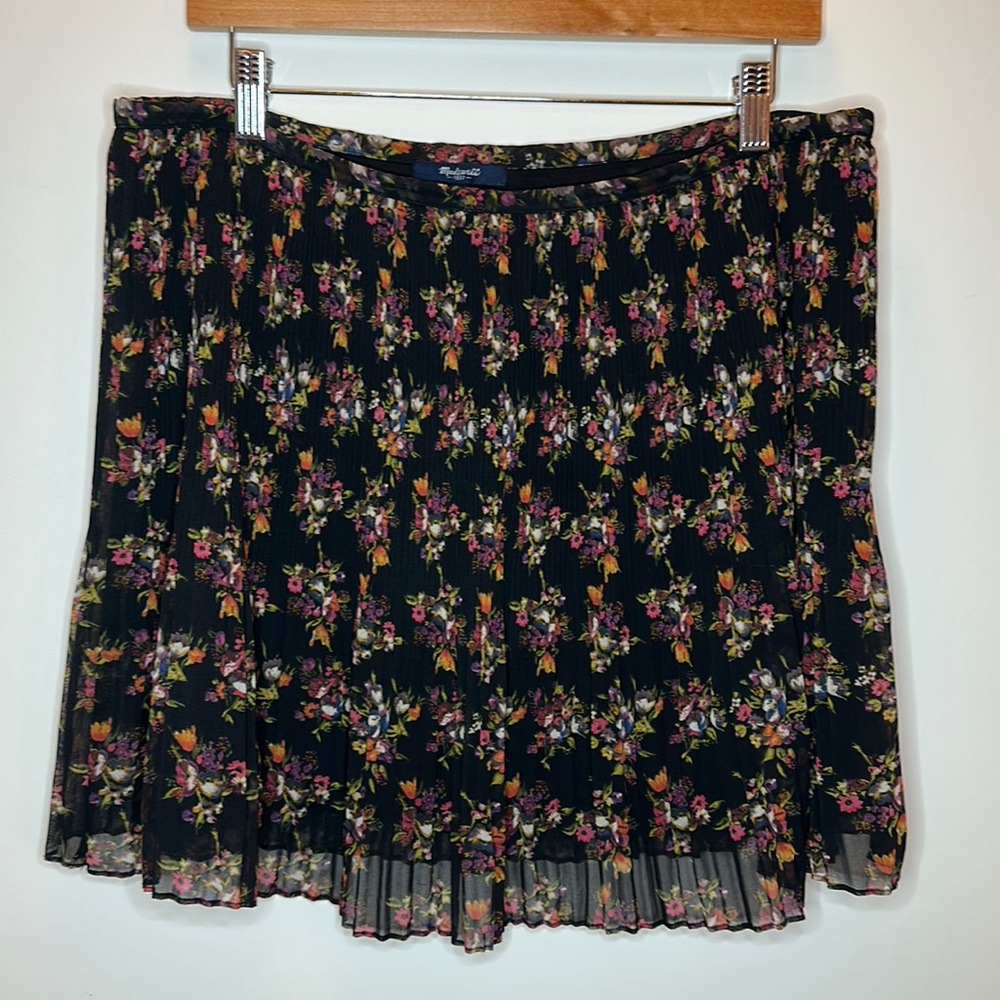 MADEWELL floral mini skirt 12